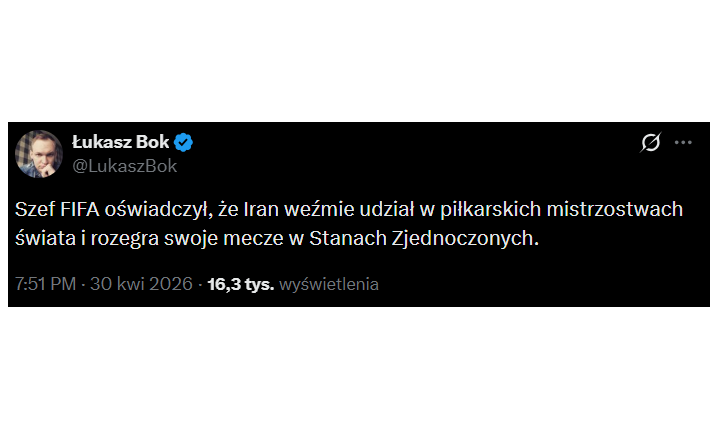 OFICJALNE stanowisko FIFA w sprawi gry Iranu na MŚ!